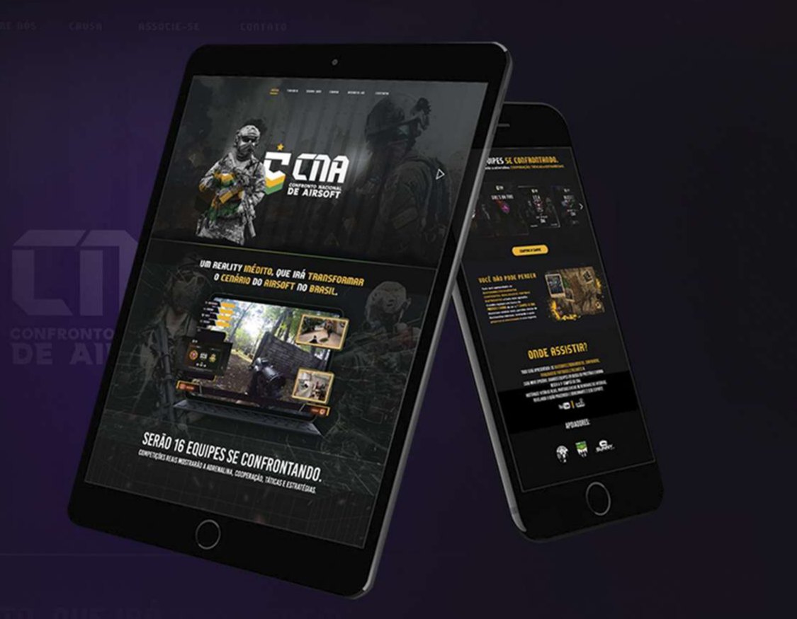 Site de evento — Esporte